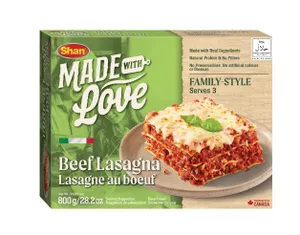 Shan Beef Lasagna Family Style (800g-serve 3)