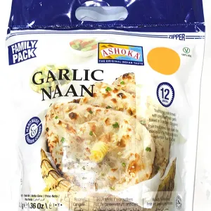 Ashoka Garlic Naan Family Pack (12pcs)