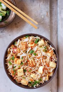 Paneer fried rice