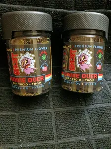 Ghost Flower- Pacman OG- 8OZ- HYBRID- D8+THC-O+THC-P