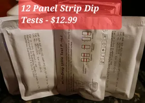 12 Panel Strip Dip Test