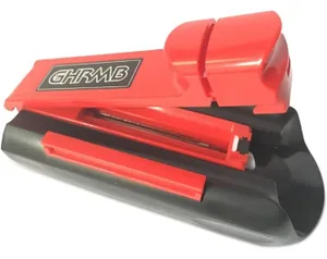 GHRMB Manual Cigarette Tobacco Rolling Machine Single Tube Filling Roller Maker Smoking (Red)