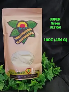 SUPER Green ULTRA Kratom Powder- 16OZ (454 G)