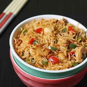 Chicken Schezwan Fried Rice