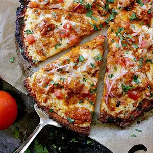 Butter Chicken Pizza