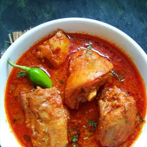 Andhra Chicken Curry Bones