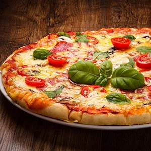 Chicken Salami Pizza