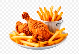 2 piece southern fried chicken with chips