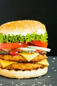 Deluxe veggie burger