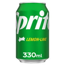 Sprite Zero sugar lemon lime can