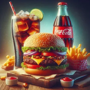Cheeseburger meal deal
