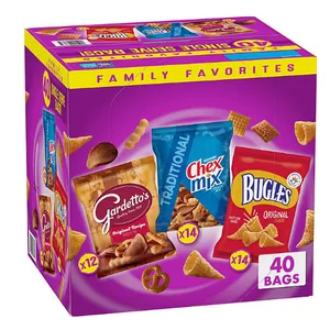 Bugles, ChexMix and Gardetto Variety Pack Snack Mix (40 ct.)