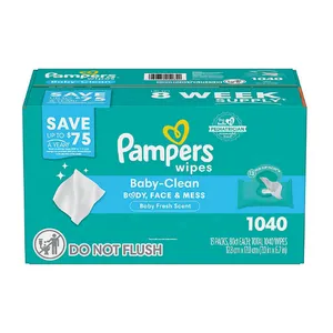 Pampers Scented Baby Wipes, Baby Fresh, 13 Pop-Top Packs (1040 ct.)