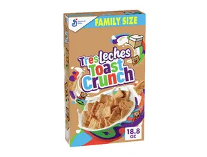 Tres Leches Toast Crunch Breakfast Cereal, Family Size, 18.8 oz