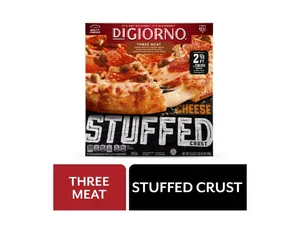 DiGiorno Three Meat, Stuffed Crust Pizza, 24.5 oz (Frozen)
