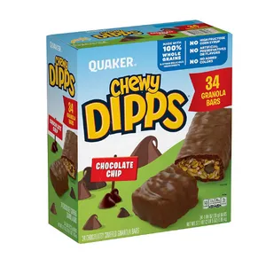 Quaker Chewy Dipps Granola Bars, Chocolate Chip (34 pk.)