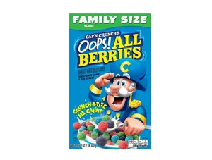 Cap'n Crunch Cereal Oops All Berries Cereal, 16.9 oz