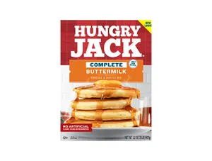 Hungry Jack Complete Buttermilk Pancake Mix and Waffle Mix, 32 oz