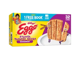 Eggo Cinnamon Frozen French Toast Sticks, 12.7 oz, 32 Count (Frozen)
