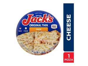 Jack's Cheese, Original Thin Crust Pizza, 13.8 oz (Frozen)