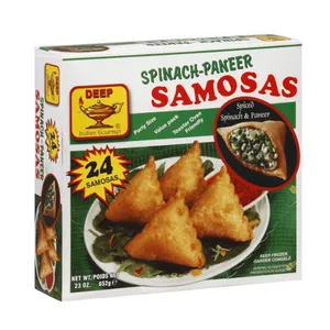 Deep Spinach Paneer Samosa  36pc