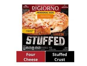 DiGiorno Four Cheese Personal Pizza, 8.5 oz (Frozen)