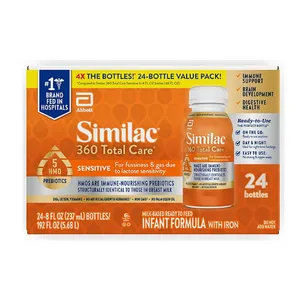 Similac 360 Total Care Sensitive Infant Formula, Ready to Feed (8 fl. oz., 24 ct.)
