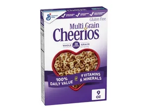 Multi Grain Cheerios Heart Healthy Cereal, 9 OZ Cereal Box