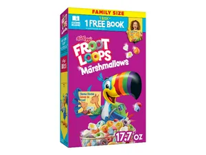 Kellogg's Froot Loops Original with Marshmallows Cold Breakfast Cereal, 17.7 oz