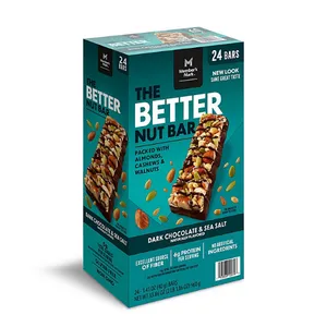 Member's Mark The Better Nut Bar, Dark Chocolate and Sea Salt (24 ct.)