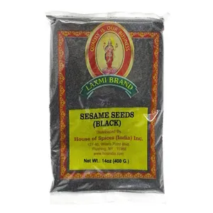 Laxmi Sesame Seeds Black 14z