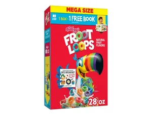 Kellogg's Froot Loops Original Breakfast Cereal, 28 oz