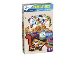 Original Cinnamon Toast Crunch Breakfast Cereal,Â 18.8 OZ Family Size Cereal Box