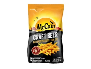 McCain Beer Battered Thin Cut Fries, 22 oz. Bag (Frozen)