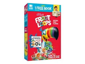 Kellogg's Froot Loops Original Breakfast Cereal, 10.1 oz