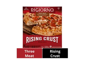 DiGiorno Three Meat, Rising Crust Pizza, 29.8 oz (Frozen)