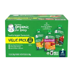 Gerber Organic 2nd Foods Variety Pack (3.5 oz., 12 ct.)