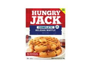 Hungry Jack Complete Belgian Waffle Mix, 28 oz Box