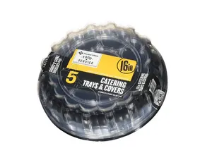 Member's Mark 16" Catering Tray with Covers (5 ct.)