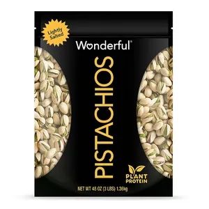Wonderful Pistachios, Roasted Lightly Salted (48 oz.)