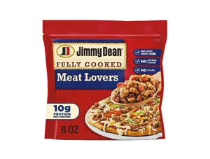 Jimmy Dean® Fully Cooked Meat Lovers Breakfast Crumbles, 8 oz