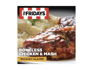 TGI Friday's Whiskey Glazed Chicken and Mashed Potatoes, 9.5oz