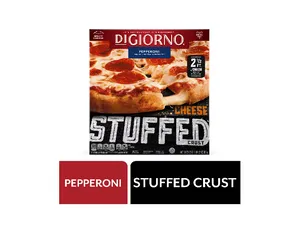 Frozen Pizza, DiGiorno Pepperoni Stuffed Crust Pizza, 22.2 oz