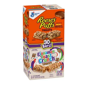 Reese's Puffs & Cinnamon Toast Crunch Cereal Bar Treats (30 ct.)