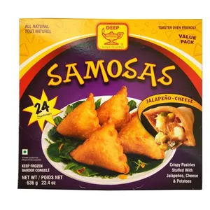 Deep Jalapeno Cheese Samosa 24pc