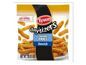 Tyson Any'tizers Homestyle Chicken Fries, 1.75 lb Bag (Frozen)