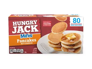 Hungry Jack Buttermilk Mini Pancakes, 80 Count Pack