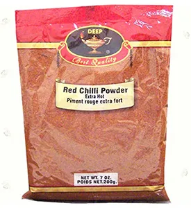 Deep Red Chilli Powder Extra Hot 14z