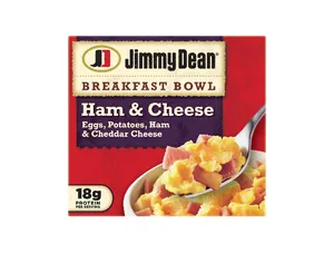 Jimmy Dean Ham & Cheese Breakfast Bowl, 7 oz (Frozen)