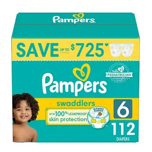Pampers Swaddlers Softest Ever Diapers (Sizes:6)